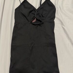 Black Strappy romper